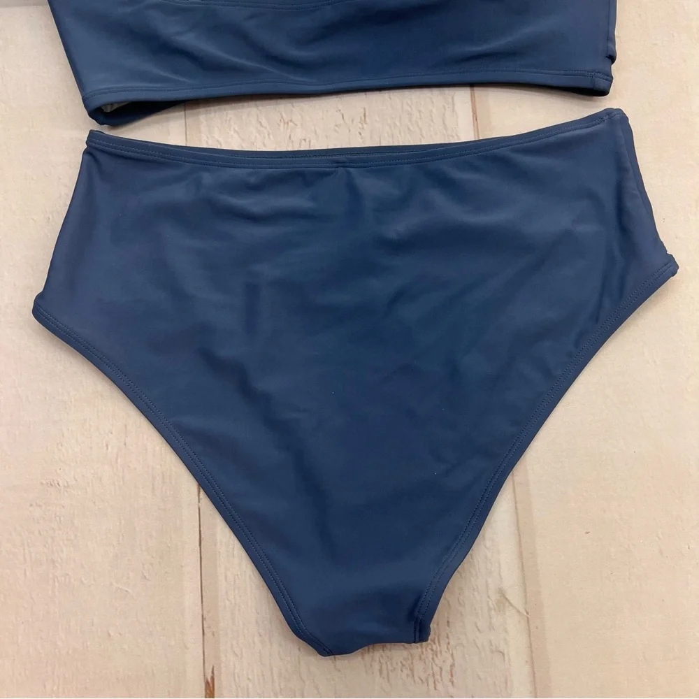 NWT Women's Twist High-Waist Bikini‎ Sets Swimsuit SIZE LARGE